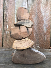 Load image into Gallery viewer, Balance Blocks - Set of 5 Large Natural Wooden Stacking Blocks
