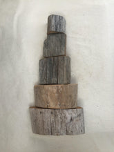 Load image into Gallery viewer, Balance Blocks - Set of 5 Large Natural Wooden Stacking Blocks
