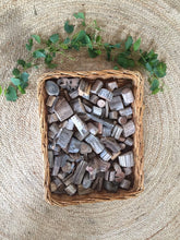 Load image into Gallery viewer, Driftwood Blocks - 100 Natural Wooden Blocks
