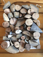 Load image into Gallery viewer, Driftwood Blocks - 50 Natural Wooden Blocks

